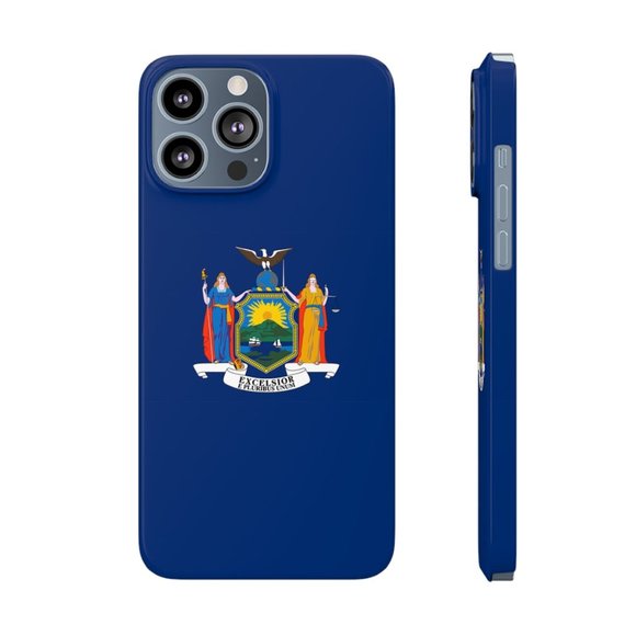 New York State Flag Phone Case - Picture 1 of 1
